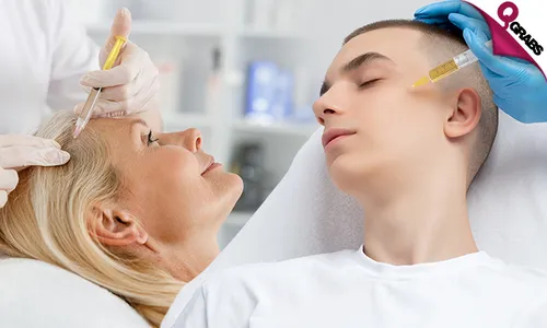 PRP Sessions for Face & Hair for Ladies & Men!